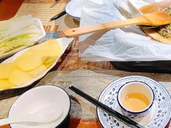 娃娃菜-鱼来顺纸上烤鱼