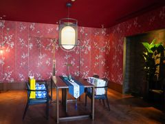 包厢内的会客厅-三号黄浦会Canton Table