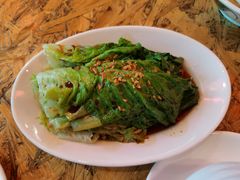 金蒜脆生菜-陈鹏鹏潮汕菜(宝安机场T3航站楼店)