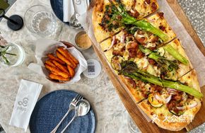 Cumin Roasted Meat Turkish Pizza
