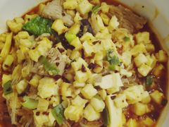 鲜生肉小炒-清真馬峰小炒泡饃
