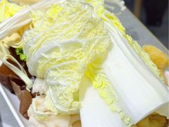 青菜涮品不限量-椒椒铜炉火锅鸡(天马店)