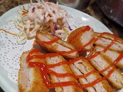 虾饼-猪啊牛呀羊啊铜盘烤肉(正大广场店)