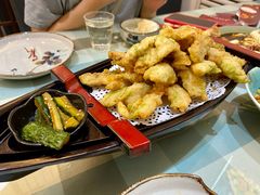 苔菜黄花鱼-君霖海鲜私房菜(春柳店)