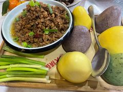 肉沫炒虾酱-大锅强·蒸海鲜青岛菜(吾悦广场店)