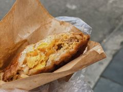 乌鸡蛋加猪肉-扁头灯盏糕