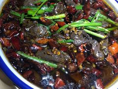 夜市炒鸡血-怪噜范·老贵阳街头名小吃(鸿通城店)