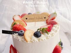-卡比儿童蛋糕·心意定制·低脂零卡糖动物奶油FancyBALLOON(滨海店)