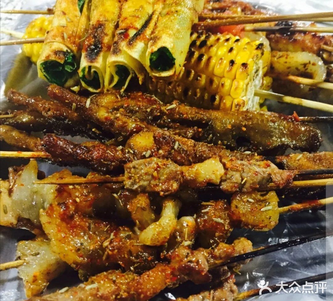 来海拉尔吃的第一顿小烧烤 本来是