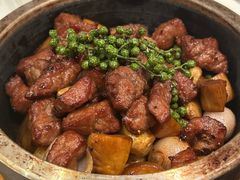 煎烹雪花牛肉-狮王府淮扬菜(老门东店)