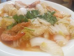 大虾烧白菜-华圆美食-老蓬莱菜(蓬港路店)