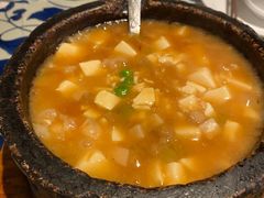 石锅鸡汤豆腐-绿茶餐厅(王府井永宁门店)