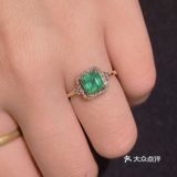祖母绿戒指