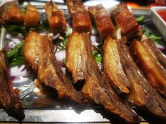 蒙古烤羊排-老阿妈蒙古村·蒙古包·草原文化·歌舞表演(老君堂店)