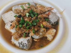 酱椒虾儿蒸臭豆腐-兰桂坊·花园餐厅(西湖店)