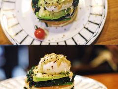 牛油果蘑菇菠菜水波蛋-AFS Cafe & Canteen(闽江二路店)