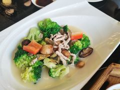 上汤西兰花-玉兰苑一等茶餐厅