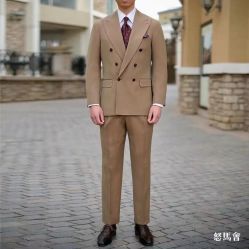 -怒马会 全麻衬西装高级定制