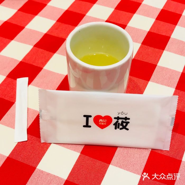 西贝莜面村(香蜜湖店)餐具摆设图片