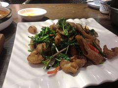 黄金蒜爆大肠-大洋家·精品潮汕菜·生腌砂锅粥(天河东路店)