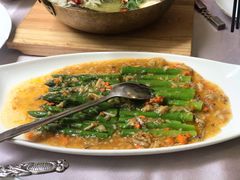 蟹粉烩芦笋-上海老站(徐家汇店)