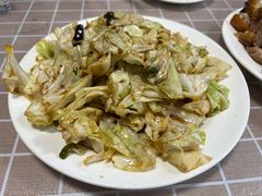 炝炒卷心菜-晓院餐厅