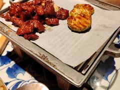 雪花糖醋里脊-绿茶餐厅(布吉万象汇店)