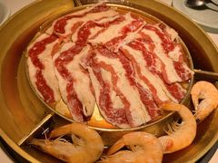 水煎肉-猪啊牛呀羊啊铜盘烤肉(正大广场店)