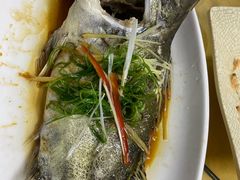 清蒸海鱼-李妹海鲜大排档(星海湾花园小区店)