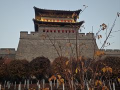 -城墙带状公园-大同古城墙广场停车场