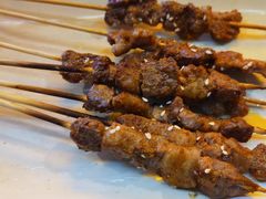 -路边摊小炉子烧烤