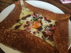 鸡蛋蘑菇熏肉荞麦可丽饼-RAC BAR(安福路店)