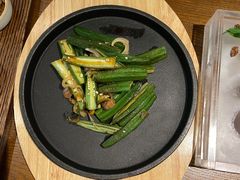炒秋葵-小大董·烤鸭(王府井apm店)