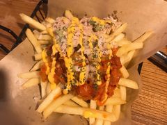 泡菜薯条-包装马车·韩国料理·포장마차