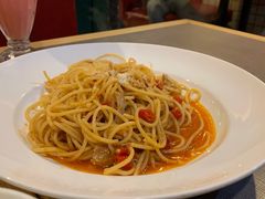 香辣茄汁培根意面-吉姆丽德乡村西餐厅(闵行交大店)