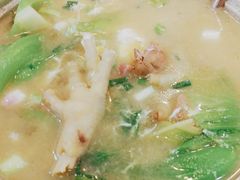 鸡杂苦瓜芥菜鸡蛋汤-顺徕德仙庙烧鸡(荔湾总店)