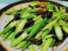 芦笋鸡枞菌-君霖海鲜私房菜(春柳店)