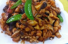 Eight Treasures Tofu with Crispy Duck Strips