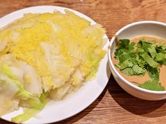 水爆粉丝白菜-清真吴记门钉肉饼·喜多利