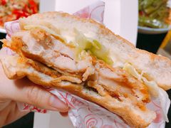 南美烟熏鸡腿堡-德克士(文一店)