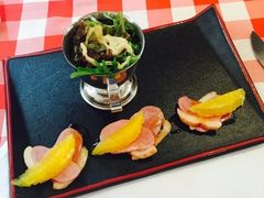 烟熏鸭胸橙味什锦蔬菜沙拉-卡本妮法餐厅·北京和平宾馆