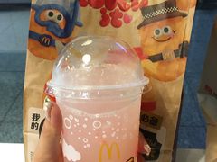桃气泡泡水-麦当劳(郑州东高铁站店)