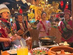 -老滇山寨•云南特色菜•地方菜•民族风情歌舞表演(金碧店)