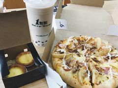 美国风情土豆培根披萨-达美乐比萨(文三路店)