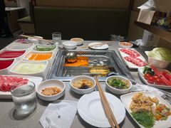 餐具摆设-海底捞火锅(奥森店)