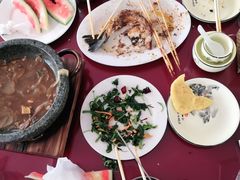 -北京龙庆四季香农家饭庄·灶台鱼·碳烤虹鳟鱼(龙庆峡店)