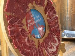 现切黄牛肉三拼-吼堂老火锅(太古里总店)