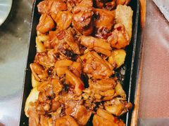 铁板土豆鸡块-桃子餐厅·天津菜(红星路直营店)