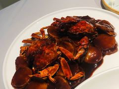 毛蟹炒年糕-屋里厢上海菜馆