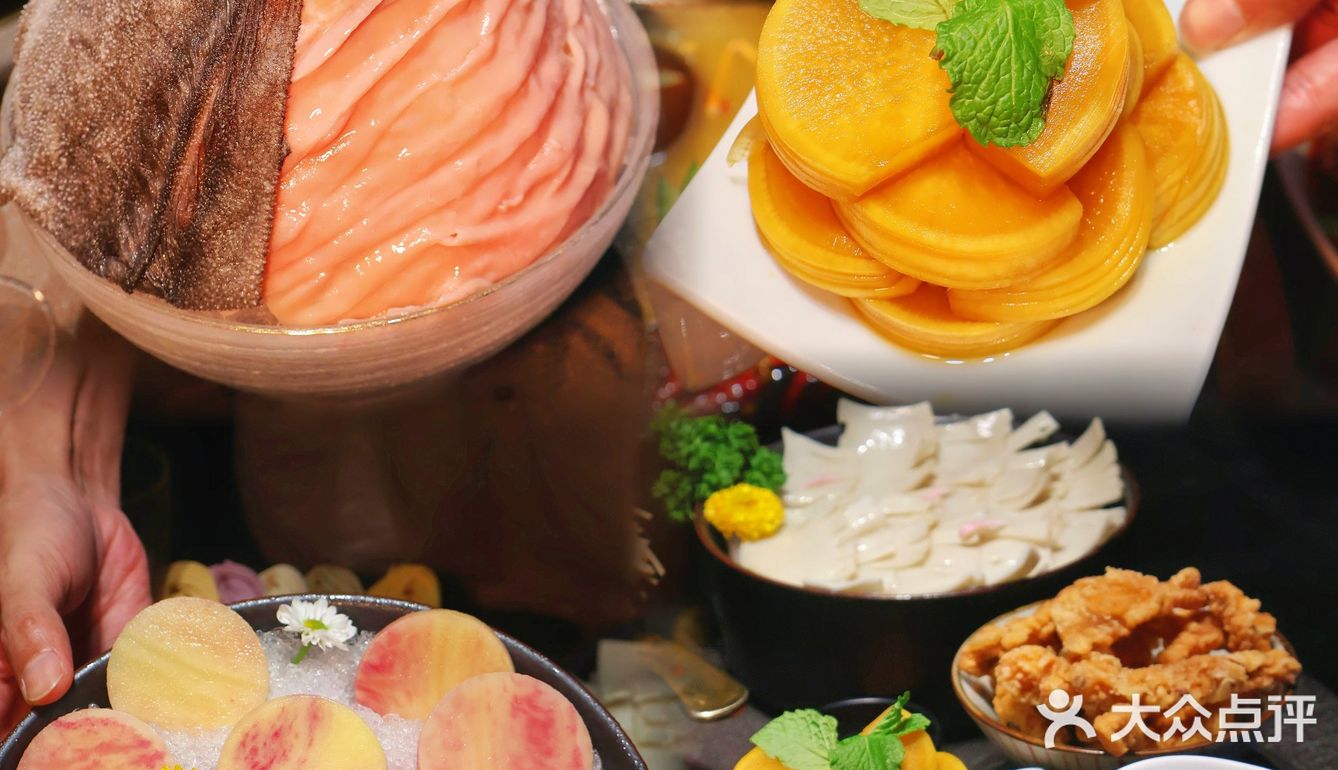 海口贵场火锅开业一周年啦！！人巨多😭